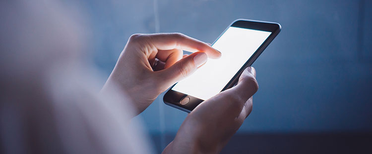 Register for SMS notification services