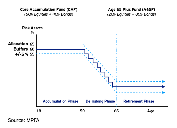 Age Related Investment Strategy Chart